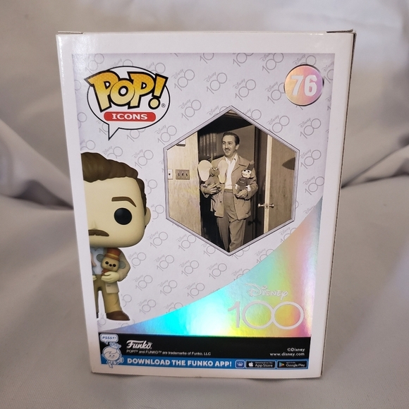 Funko Pop Icons Disney 100 Walt Disney Dumbo & Timothy Vinyl Figure 2023 #76 - Picture 6 of 8